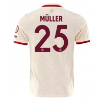 Koszulka piłkarska Bayern Munich Thomas Muller #25 Strój Trzeci 2024-25 tanio Krótki Rękaw